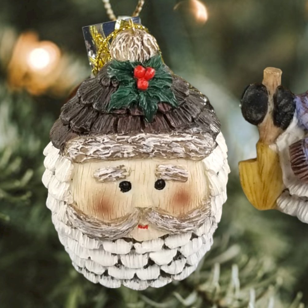 Artesian Ornaments Christmas Around the World Pinecone Friend House of Lloyd - Picture 14 of 16